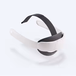 META Quest 3 Elite strap Collier Noir, Blanc Tissu, Plastique, Silicone