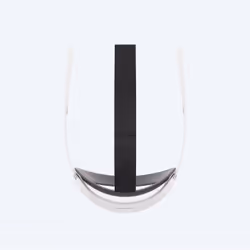 META Quest 3 Elite strap Collier Noir, Blanc Tissu, Plastique, Silicone - Vue supplémentaire 4