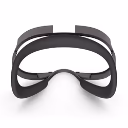 META Protection faciale ouverte pour Quest 3, Interface faciale, Affichage monté sur le casque, Noir, META, Quest 3, Tissu