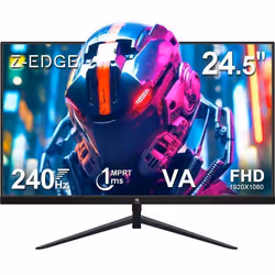 Ecran Pc Gamer Z-EDGE UG25I 25 FHD 240Hz 1ms FreeSync 350cd/m² HDMI2.0 & DP1.4 Montable VESA 75*75mm