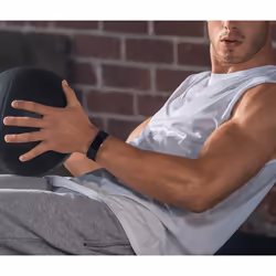 Fitbit Charge 2 OLED Bracelet connecté Noir, Argent