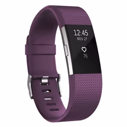 Fitbit Charge 2, Bracelet connecté, OLED, Imperméable, Bleu