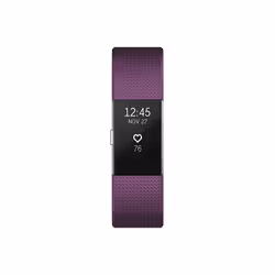 Fitbit Charge 2 OLED Bracelet connecté Violet, Argent