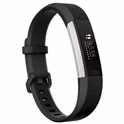 Fitbit Alta HR, Bracelet connecté, OLED, Noir