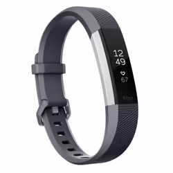 Fitbit Alta HR, Bracelet connecté, OLED, Gris