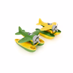 Green Toys Seaplane Jouet de bain Vert, Jaune