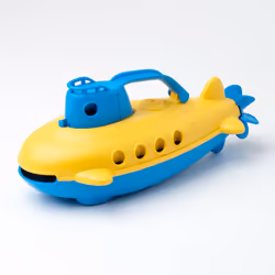 Green Toys Submarine Jouet de bain Bleu, Jaune
