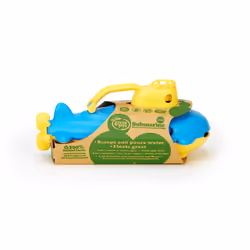 Green Toys Submarine Bâteau de bain Bleu, Jaune