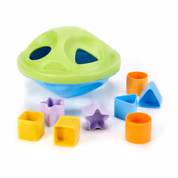 Green Toys Shape Sorter, 0,5 an(s), Plastique, Multicolore
