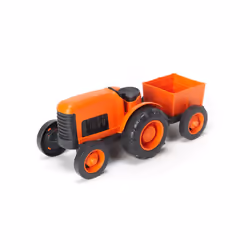 Green Toys Tractor, Tracteur, 1 an(s), Plastique, Noir, Orange