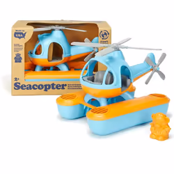 Green Toys Seacopter Jouet de bain Bleu, Orange