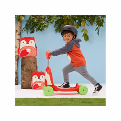 Skip Hop Fox 3-in-1 Enfants Kickbike Rouge