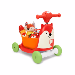 Skip Hop Fox 3-in-1 Enfants Kickbike Rouge - Vue supplémentaire 6