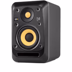 KRK V4 S4 haut-parleur 2-voies Noir, Jaune Avec fil 85 W