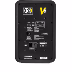KRK V6 S4 haut-parleur 2-voies Noir, Jaune Avec fil 155 W
