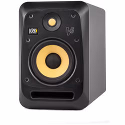 KRK V6 S4 haut-parleur 2-voies Noir, Jaune Avec fil 155 W
