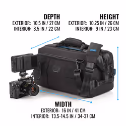 Tenba Cineluxe v2 16 Sac à bandoulière Noir - Vue supplémentaire 6