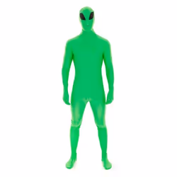Morphsuits Costume Alien Vert Déguisement Halloween Fête ou Cosplay Tenue Amusante Adulte M