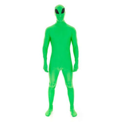 Morphsuits Costume Alien Vert Déguisement Halloween Fête ou Cosplay Tenue Amusante Adulte M