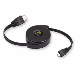 ReTrak EUTABHDMI, 1,8 m, HDMI Type A (Standard), HDMI Type A (Standard), 10,2 Gbit/s, Noir