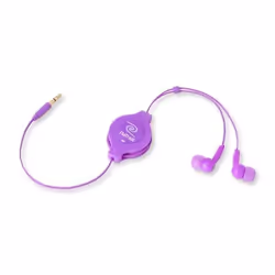 ReTrak EUAUDIOPRPL, Avec fil, Musique, 42 g, Écouteurs, Violet