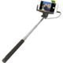 Perche à selfie - Retrak - Télescopique - Noir - Câble jack inclus - Compatible smartphones