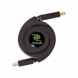ReTrak ETCABLEDPB câble HDMI 1,52 m HDMI Type C (Mini) Noir