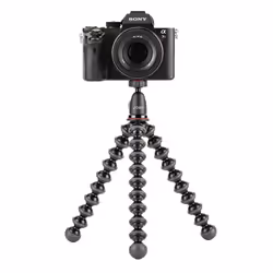 Joby GorillaPod 1K Kit, 3 pieds, Noir, Charbon de bois, 26 cm, 197 g