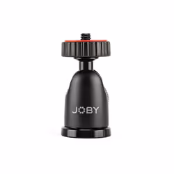 Joby BallHead 1K tête de trépieds Noir, Rouge Acrylonitrile-Butadiène-Styrène (ABS), Aluminium, Ressort en acier, Acier, Élastomère thermoplastique (TPE) 1/4" Balle