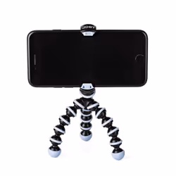 Joby GorillaPod Mobile Mini, 3 pieds, Noir, Bleu, 13 cm