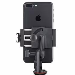 Joby GripTight PRO 2 tête de trépieds Noir Acrylonitrile-Butadiène-Styrène (ABS), Aluminium, Acier inoxydable, Acier, Élastomère thermoplastique (TPE) 1/4" Panoramique