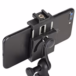 Joby GripTight PRO 2 tête de trépieds Noir Acrylonitrile-Butadiène-Styrène (ABS), Aluminium, Acier inoxydable, Acier, Élastomère thermoplastique (TPE) 1/4" Panoramique
