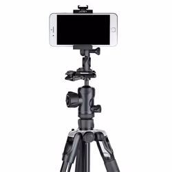 Joby GripTight PRO 2 tête de trépieds Noir Acrylonitrile-Butadiène-Styrène (ABS), Aluminium, Acier inoxydable, Acier, Élastomère thermoplastique (TPE) 1/4" Panoramique - Vue supplémentaire 6