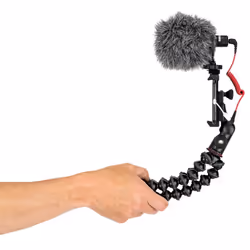 Joby GripTight PRO 2 tête de trépieds Noir Acrylonitrile-Butadiène-Styrène (ABS), Aluminium, Acier inoxydable, Acier, Élastomère thermoplastique (TPE) 1/4" Panoramique - Vue supplémentaire 9