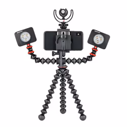Joby GorillaPod Mobile Rig trépied Smartphone/Tablette 3 pieds Noir, Corail