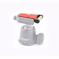 Joby QR Plate 3K tête de trépieds Noir, Rouge Acrylonitrile-Butadiène-Styrène (ABS), Acier inoxydable, Élastomère thermoplastique (TPE) 1/4"