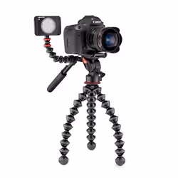 Joby GorillaPod 5K Video PRO trépied Caméras numériques 3 pieds Noir, Rouge - Vue supplémentaire 5