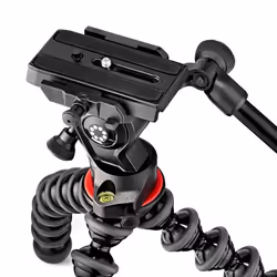 Joby GorillaPod 5K Video PRO trépied Caméras numériques 3 pieds Noir, Rouge - Vue supplémentaire 6