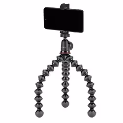 Joby Gorillapod 1K Smart Kit trépied Caméra de Smartphone/numérique 3 pieds Noir, Rouge