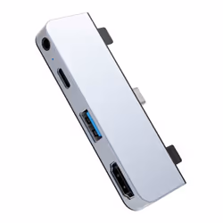 HYPER HD319E-GRAY, USB 3.2 Gen 1 (3.1 Gen 1) Type-C, 60 W, Gris, 3,5mm, HDMI, USB 3.2 Gen 1 (3.1 Gen 1) Type-A, USB 3.2 Gen 1 ...