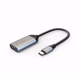 HYPER HD425A, USB Type-C, HDMI, Mâle, Femelle, Droit, Droit