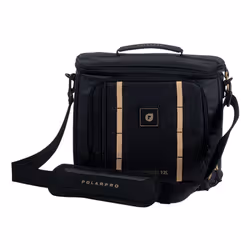 PolarPro RoadRunner 12L, Sac à bandoulière, Toutes marques, Sangle épaule, Beige, Noir