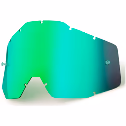 100% Race / Accuri / Strata Mirrored Lentille de remplacement pour Hommes