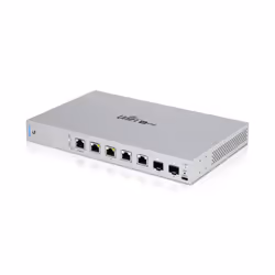Ubiquiti UniFi US-XG-6POE commutateur réseau Géré 10G Ethernet (100/1000/10000) Connexion Ethernet, supportant l'alimentation via ce port (PoE) 1U Gris