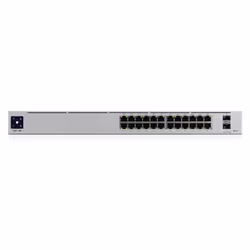 Ubiquiti UniFi Pro 24-Port PoE, Géré, L2/L3, Gigabit Ethernet (10/100/1000), Connexion Ethernet, supportant l'alimentation vi ...