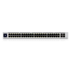 Ubiquiti UniFi Pro 48-Port PoE Géré L2/L3 Gigabit Ethernet (10/100/1000) Connexion Ethernet, supportant l'alimentation via ce port (PoE) 1U Argent