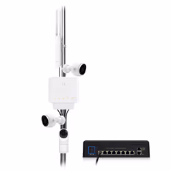 Ubiquiti UniFi Switch Flex (3-pack) Géré L2 Gigabit Ethernet (10/100/1000) Connexion Ethernet, supportant l'alimentation via ce port (PoE) Blanc