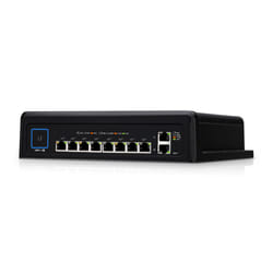 Ubiquiti UniFi Industrial Géré L2 Gigabit Ethernet (10/100/1000) Connexion Ethernet, supportant l'alimentation via ce port (PoE) Noir