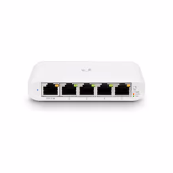 Ubiquiti UniFi USW Flex Mini Géré Gigabit Ethernet (10/100/1000) Connexion Ethernet, supportant l'alimentation via ce port (PoE) Blanc - Vue supplémentaire 4