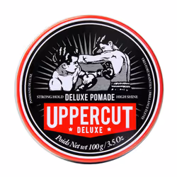 Uppercut Deluxe Deluxe Pomade 100 g, Cire capillaire, 100 ml, 100 g, Hommes, Cheveux bouclés, Cheveux normaux, Cheveux lisses ...